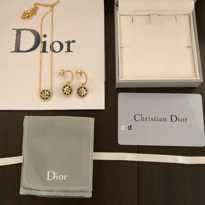 Dior Sets _SKUDiornecklace&earing0308dly8435